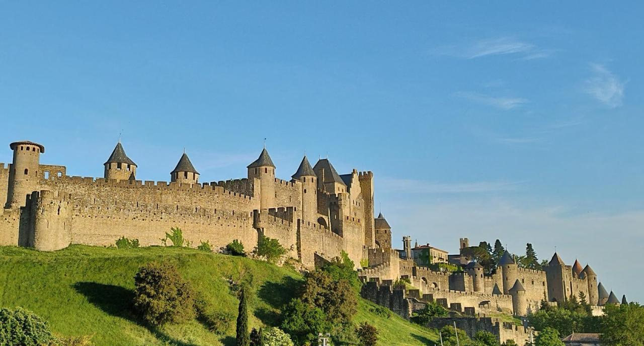 La Maison Des Templiers ~ Ostal Medieval ~ Logis Enchantes Каркассон Экстерьер фото