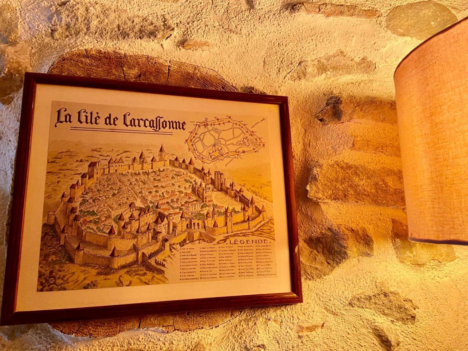 La Maison Des Templiers ~ Ostal Medieval ~ Logis Enchantes Каркассон Экстерьер фото