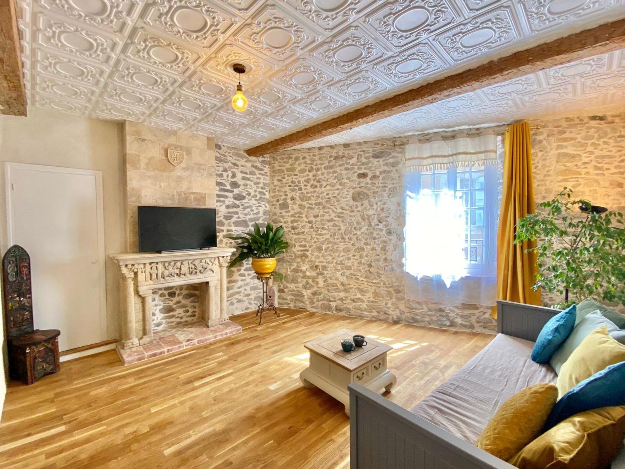 La Maison Des Templiers ~ Ostal Medieval ~ Logis Enchantes Каркассон Экстерьер фото